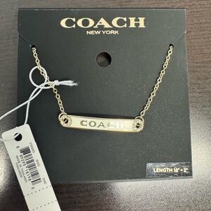 Coach ID Look Slide Closer Gold Colored Bracelet-New
